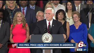 VP Pence talks need for tax reform during Indiana visit