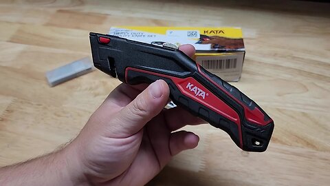 KATA 2-Pack Heavy Duty Utility Knife, Quick Change Blade, Retractable and Folding Box Cutter