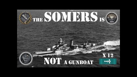 The Somers is NOT a Gunboat (World of Warships Legends)