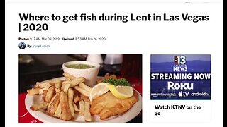 Fish list for Lent 2020