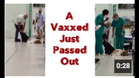 A Vaxxed Just Passed Out