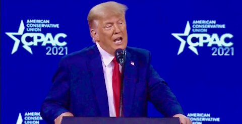 Trump Deliver Historic CPAC 2021 Speech