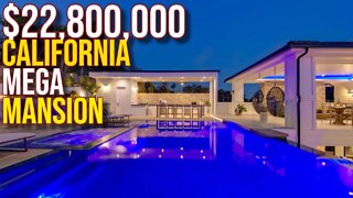 Touring $22,800,000 California La Jolla Mega Mansion