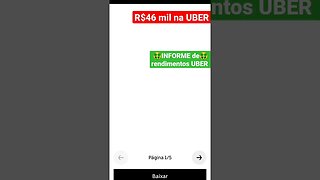 INFORME DE RENDIMENTOS UBER