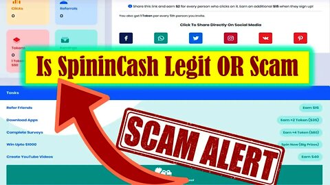 Is Spinincash Legit, SpaninCash.com Review, Scam or Legit, Fake Payment Proofs