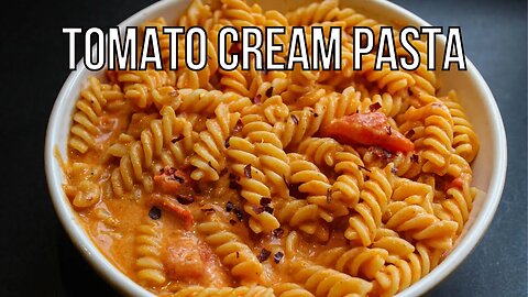 How To Make The PERFECT TOMATO CREAM SAUCE PASTA | Jordinner