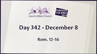 Through the Bible 2022 (Day 342)