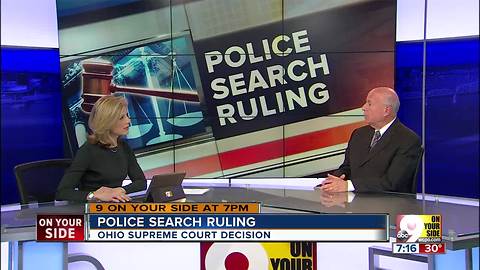 Police search ruling