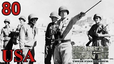 U.S.A. 80 - Black ICE 11.2 - Hearts of Iron 3 - North Africa