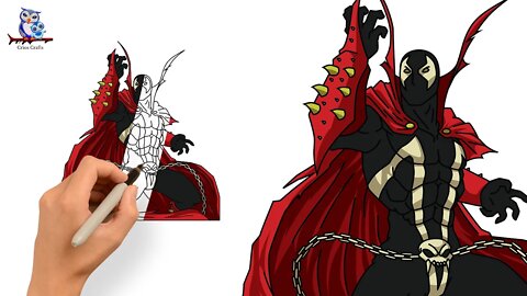 How to Draw Spawn Image Comics - Art Tutorial