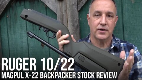 Ruger 10/22 Magpul X-22 Backpacker Stock Review