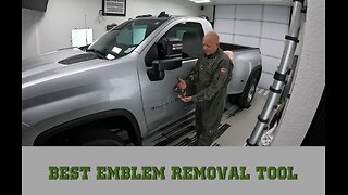 EASY AUTO VEHICLE EMBLEM REMOVAL - DENTON, TX