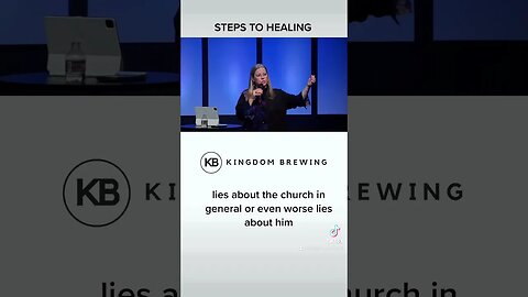 Steps to healing from Church Hurt. Find out more on my YouTube Channel.
