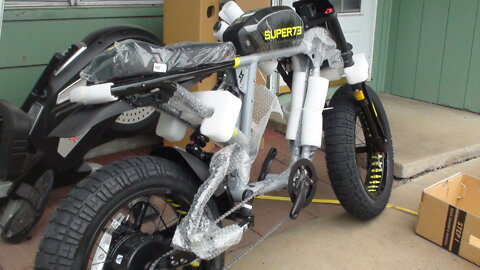 Super73 RX Electric Bike Unboxing