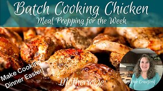 Ultimate Chicken Batch Cooking for Meal Prep #mealprep #batchcooking