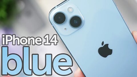 Blue iPhone 14 Unboxing & First Impressions!