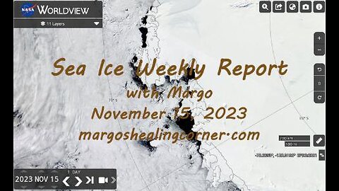 Sea Ice Weekly Report with Margo (Nov. 15, 2023)