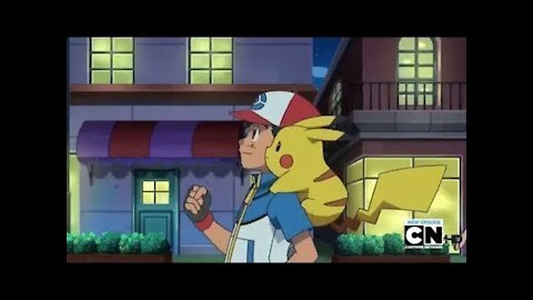 Pokemon Best Wishes: Ash hums