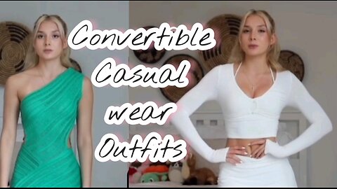New stylish casual dress 👗 | Convertible dresses