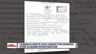 Carmack meets with Inspector General over Duggan investigation