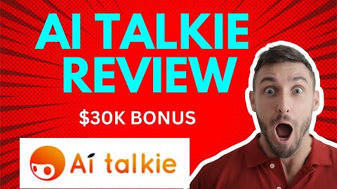 Ai Talkie Review Demo +5 Bonuses
