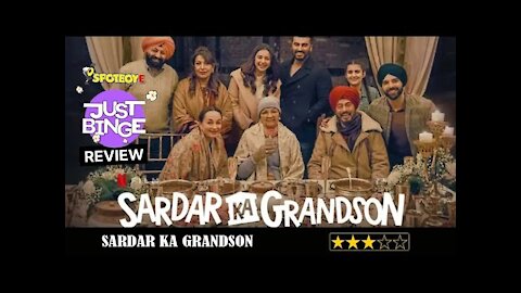 Sardar Ka Grandson REVIEW | Arjun Kapoor, Rakul Preet Singh | Just Binge Reviews | SpotboyE