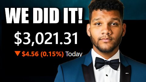 WE DID IT!!!......My $3,000 Dividend Portfolio