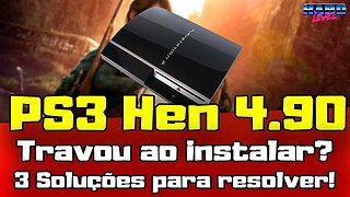 Travou ao instalar o PS3H no update 4.90? Saiba como resolver!