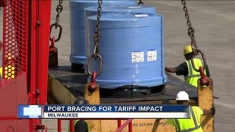 Tariffs impact Port of Milwaukee