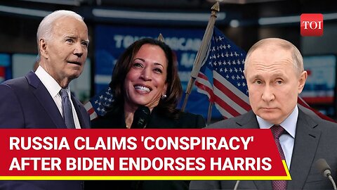 Big Plot To Hide...': Russia Alleges Conspiracy Behind Biden's Exit From U.S. Presidential Race