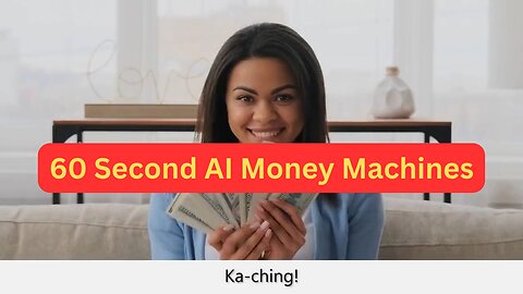 60 Second AI Money Machines - SV