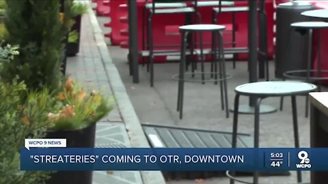 Mayor Cranley, 3CDC announce 'streateries' plan to boost outdoor dining in OTR, Downtown
