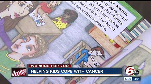 Boy and his mother write a book to help kid cope with cancer
