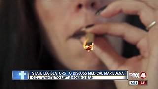 Florida lawmakers to discuss medical marijuana smoking ban