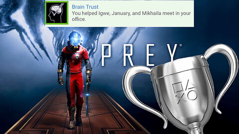 Prey - "Brain Trust" Silver Trophy