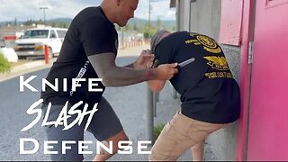 Knife Slash Attack Self Defense