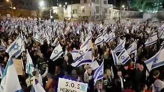 LIVE: Mass protest in Tel Aviv Israel against government judicial reforms