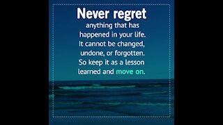 Never regret [GMG Originals]