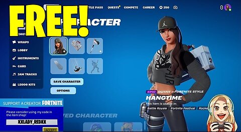 MEMORIES | FREE Hangtime (Epic Outfit)-Fortnite