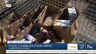 Food 2 Families kicks of 20th annual food drive
