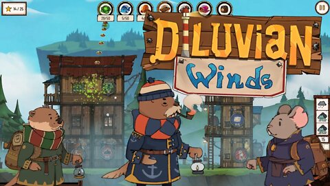 Diluvian Winds: Prologue - Saving Climate Refugee Furries (Survival Colony Simulator)