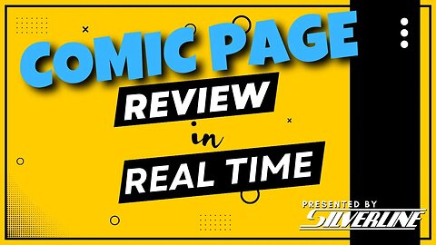 Comic Page Review in Real Time!