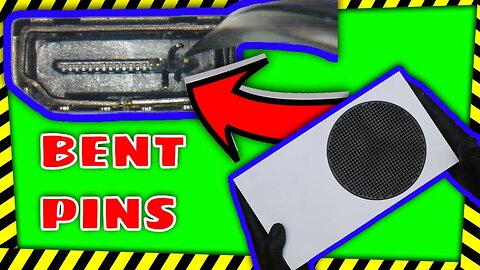 Xbox Series S HDMI Port Repair | Broken Pins No Display
