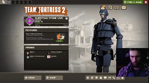 TF2 "Personal Thanks: Paul Stanley, Dee Snider" Christian Stone LIVE! Team Fortress 2
