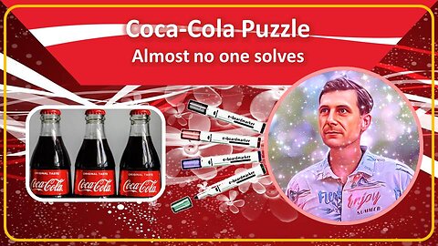 Coca-Cola Puzzle. Almost no one solves. Can you?