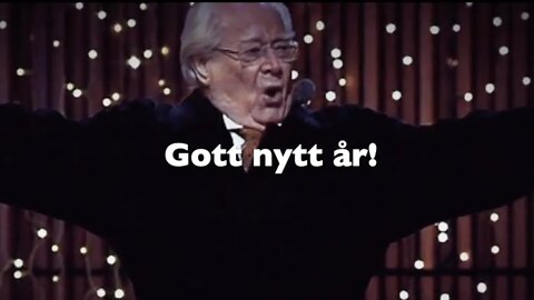 GOTT NYTT ÅR! Stilstudie Nyårsklockan (Ring klocka ring). Kulle VS Brynolfsson VS Malmsjö.