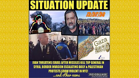 SITUATION UPDATE 12/27/23 - Indian Ship Hit By Iranian Missile, Us Bases Attacked In Iraq/Syria