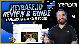 HeyBase Review & Guide 📞💰 AppSumo [Ending Soon] - Digital Sales Rooms For Sales Teams | Josh Pocock
