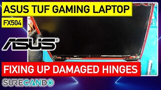 Revive Your ASUS TUF Gaming FX504! - Ultimate LCD Backpanel & Hinge Repair Guide