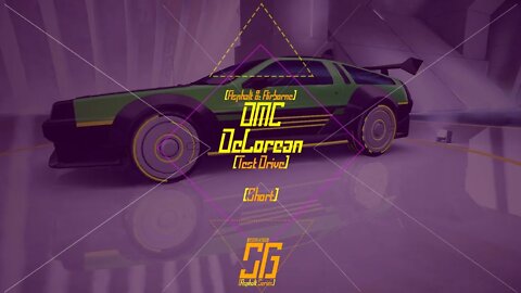 [Asphalt 8: Airborne (A8)] A Car w/ Neon Body & Nitro Effects | DMC DeLorean | Test Drive (#Shorts)
